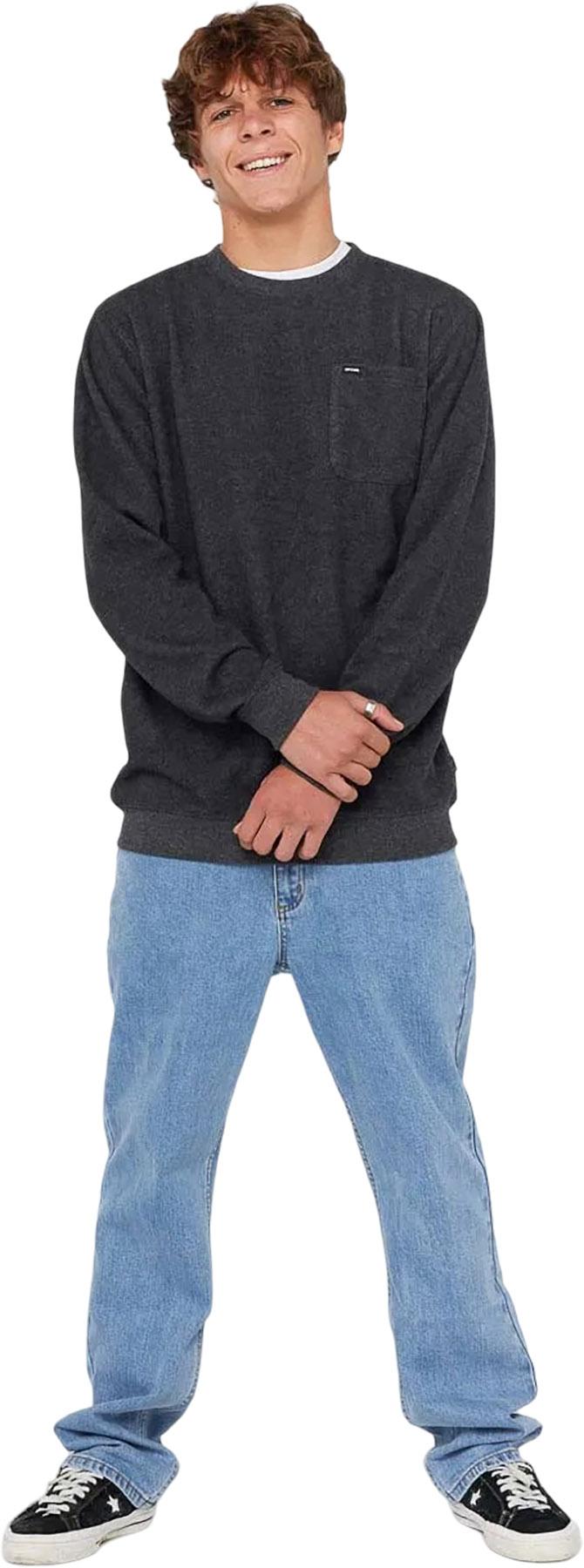 Numéro de l'image de la galerie de produits 3 pour le produit Chandail en molleton à col rond Grid - Homme