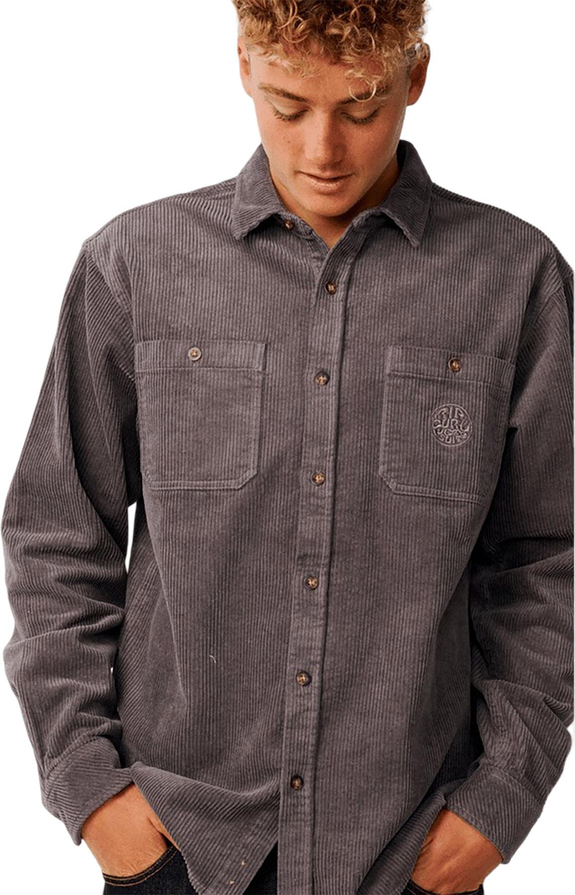 Product gallery image number 4 for product Premium Surf Cord Long Sleeve Shirt - Men's