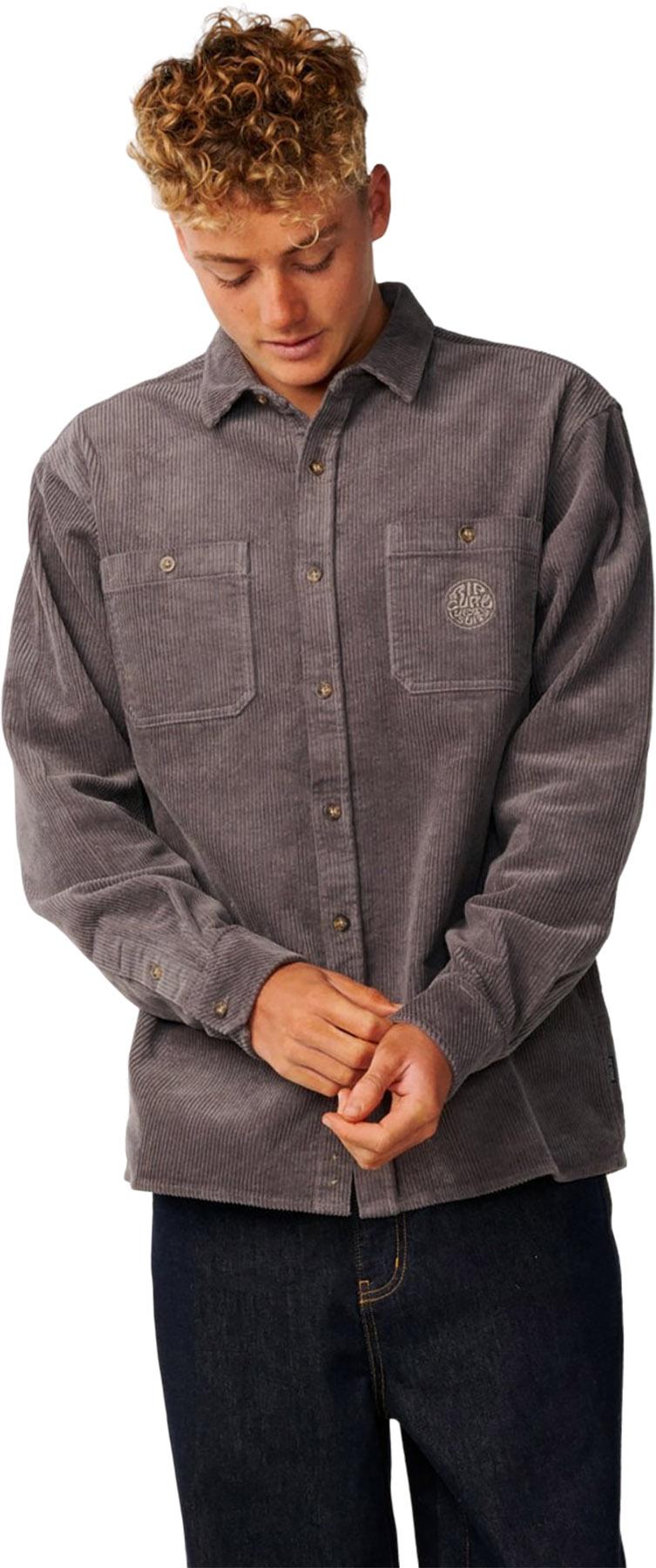 Product gallery image number 5 for product Premium Surf Cord Long Sleeve Shirt - Men's