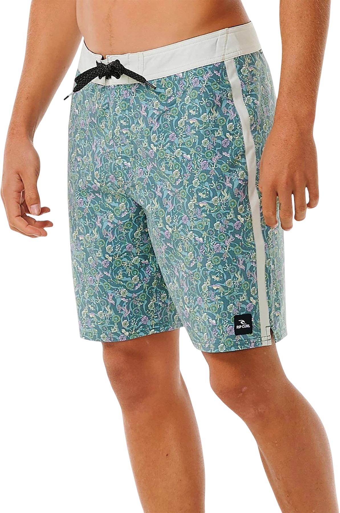 Product gallery image number 4 for product Short de bain Mirage Floral Reef 19" - Homme