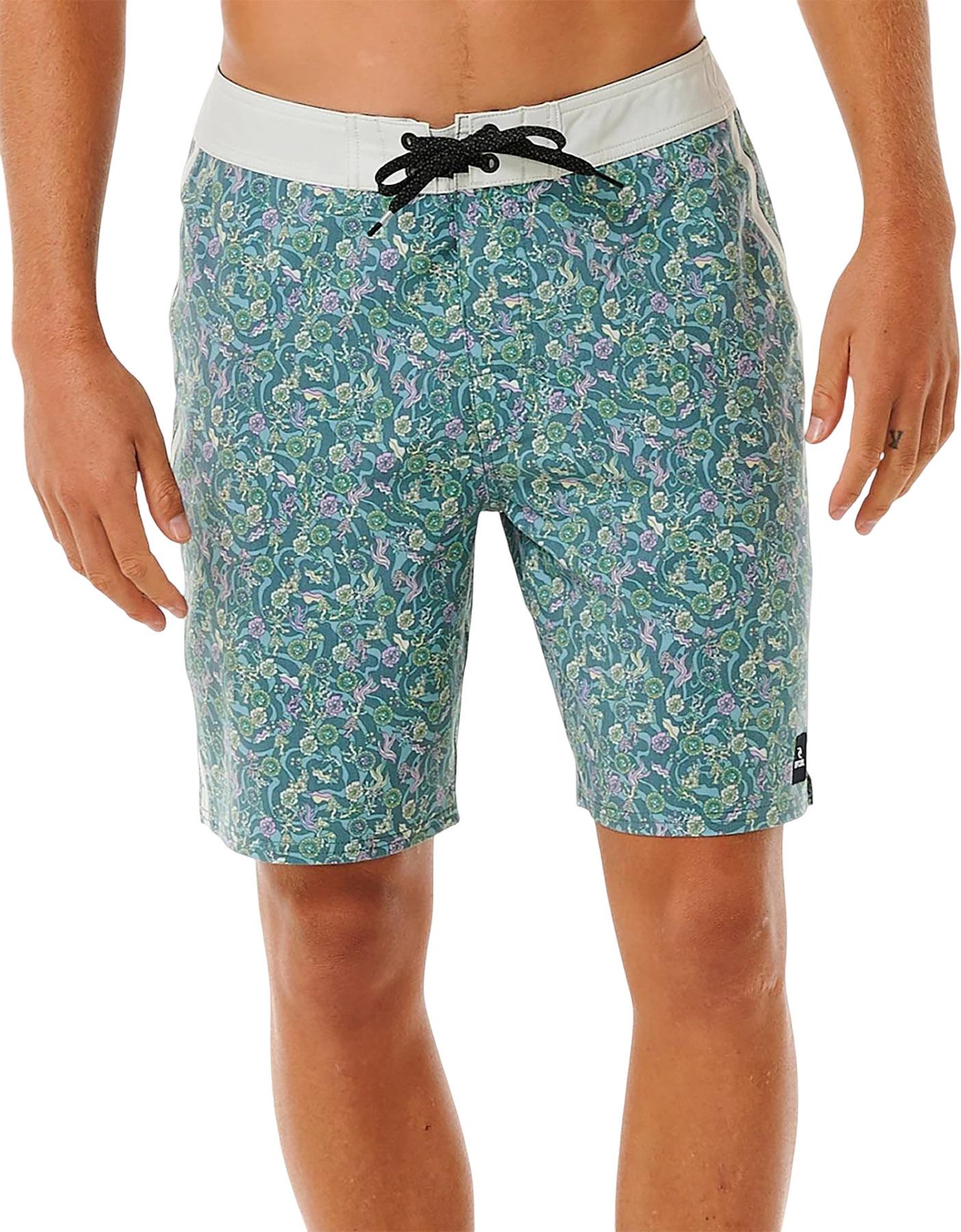 Product gallery image number 1 for product Short de bain Mirage Floral Reef 19" - Homme