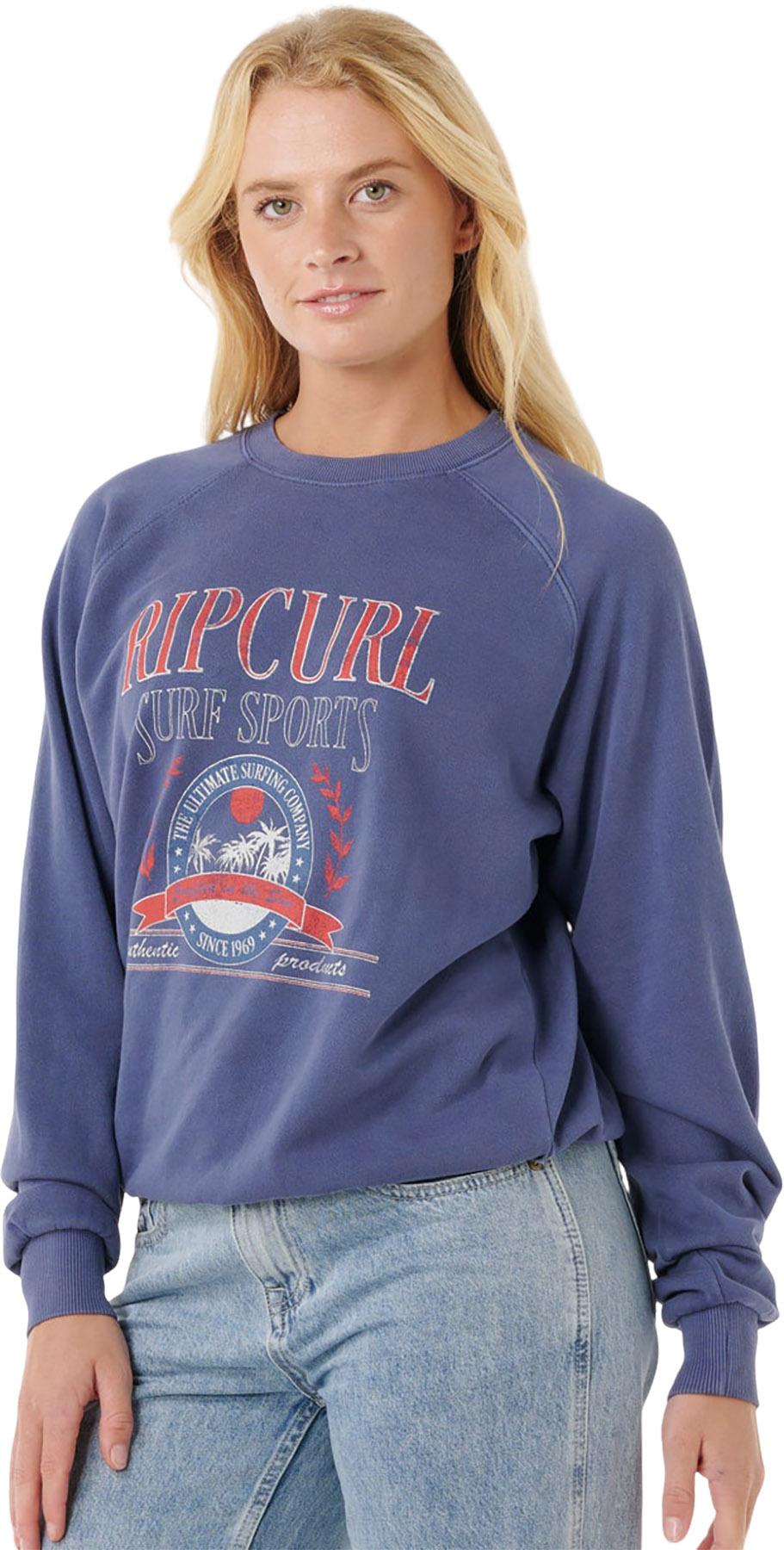 Product gallery image number 4 for product Chandail à col rond raglan décontractée Surf Dept. - Femme