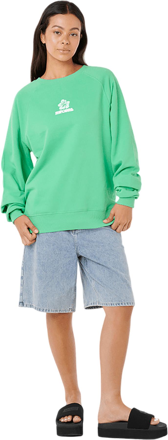 Numéro de l'image de la galerie de produits 5 pour le produit Chandail à col rond Luxe Surf Raglan Relaxed - Femme