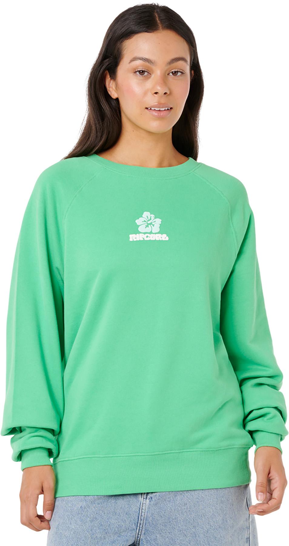 Image de produit pour Chandail à col rond Luxe Surf Raglan Relaxed - Femme