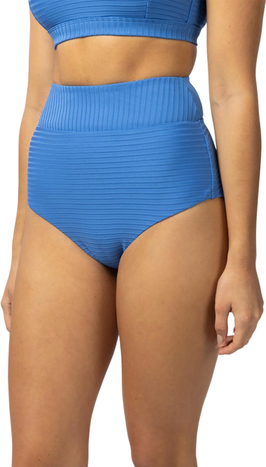 Product gallery image number 1 for product Premium Hi-Waist Cheeky Coverage Bikini Bottom - Women's