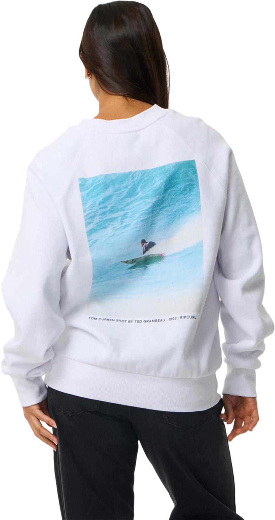 Product gallery image number 2 for product Chandail en molleton à col rond décontractée Stephanie Gilmore Curren - Femme