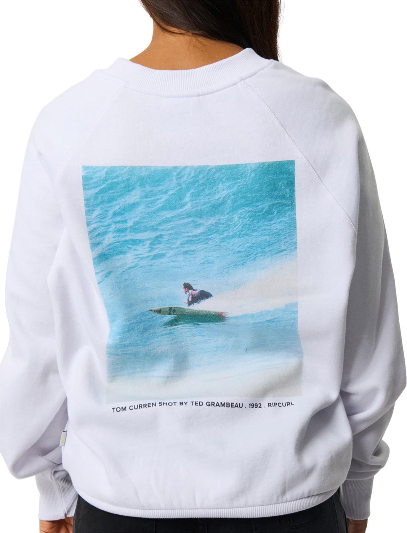 Product gallery image number 3 for product Chandail en molleton à col rond décontractée Stephanie Gilmore Curren - Femme