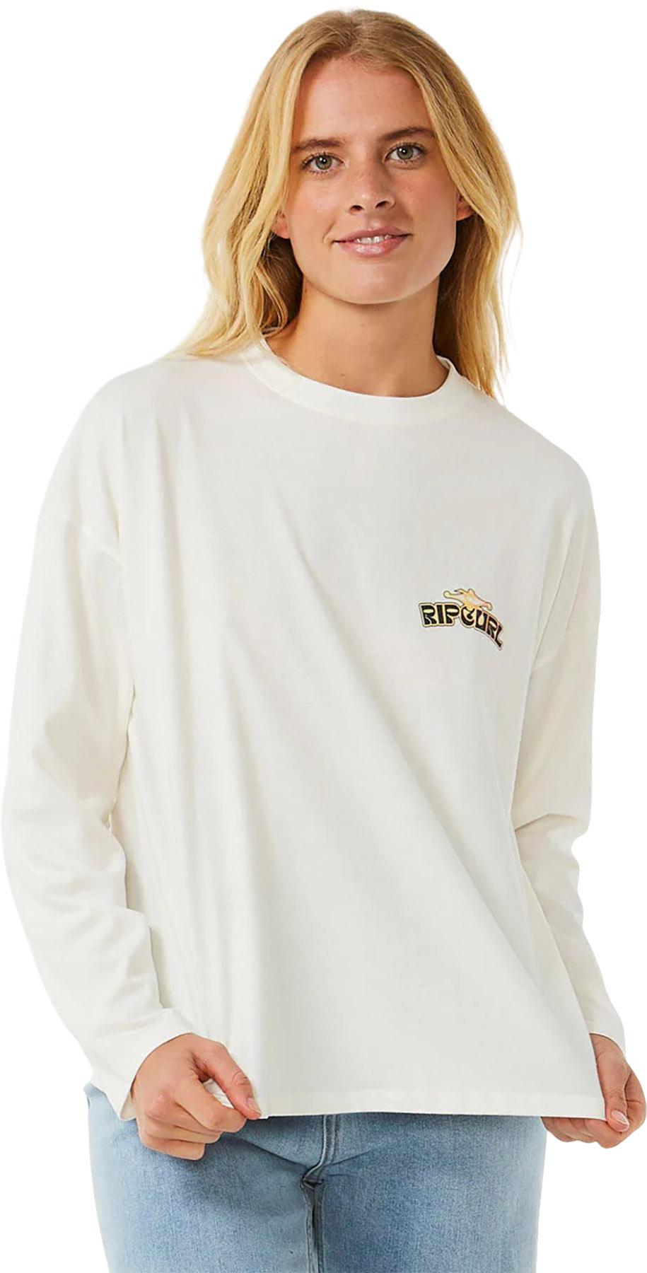 Product gallery image number 1 for product Fade Oversize Long Sleeve T-Shirt - Women's