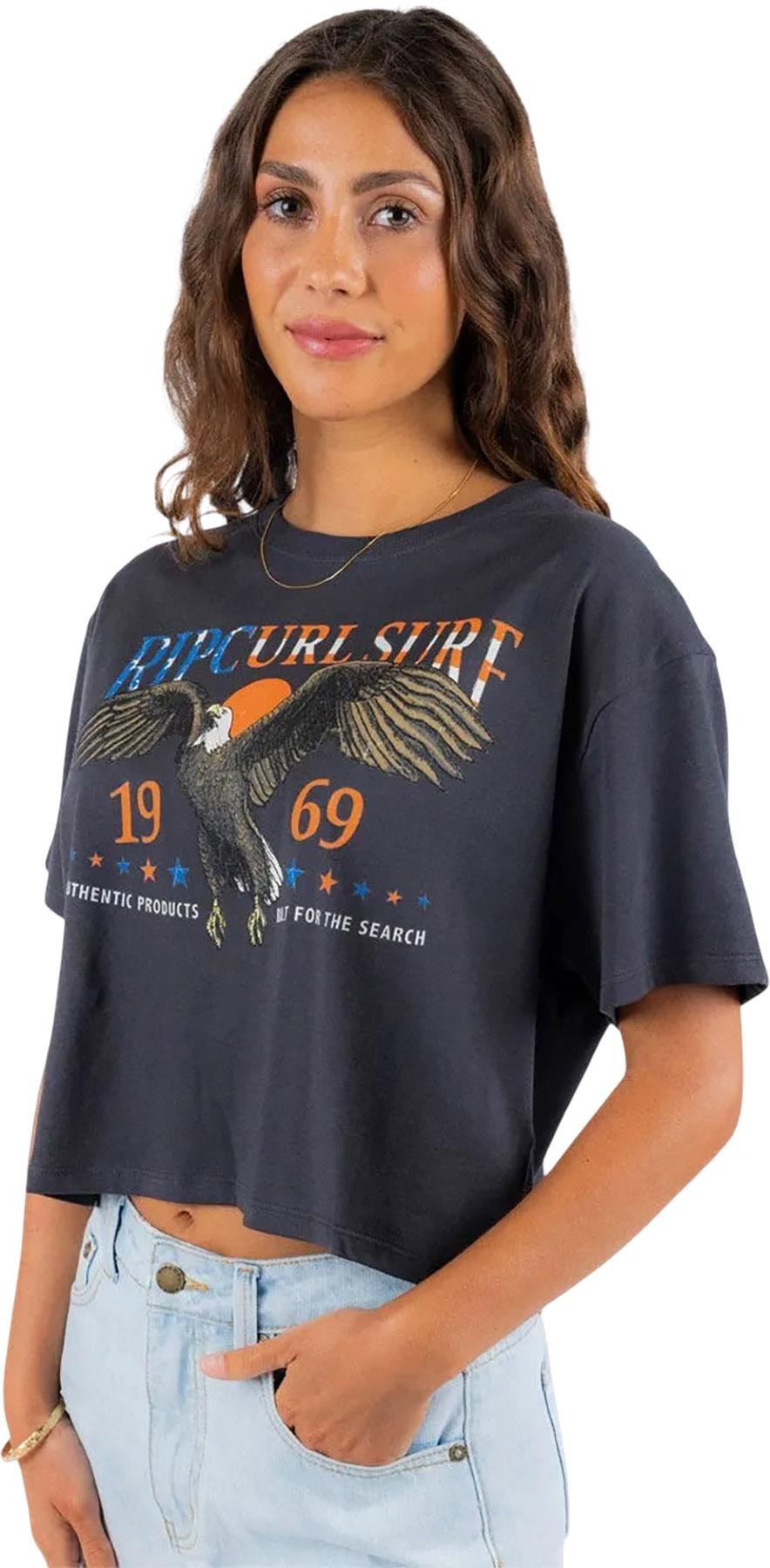 Product gallery image number 3 for product Soaring Cropped Short Sleeve T-Shirt - Women's