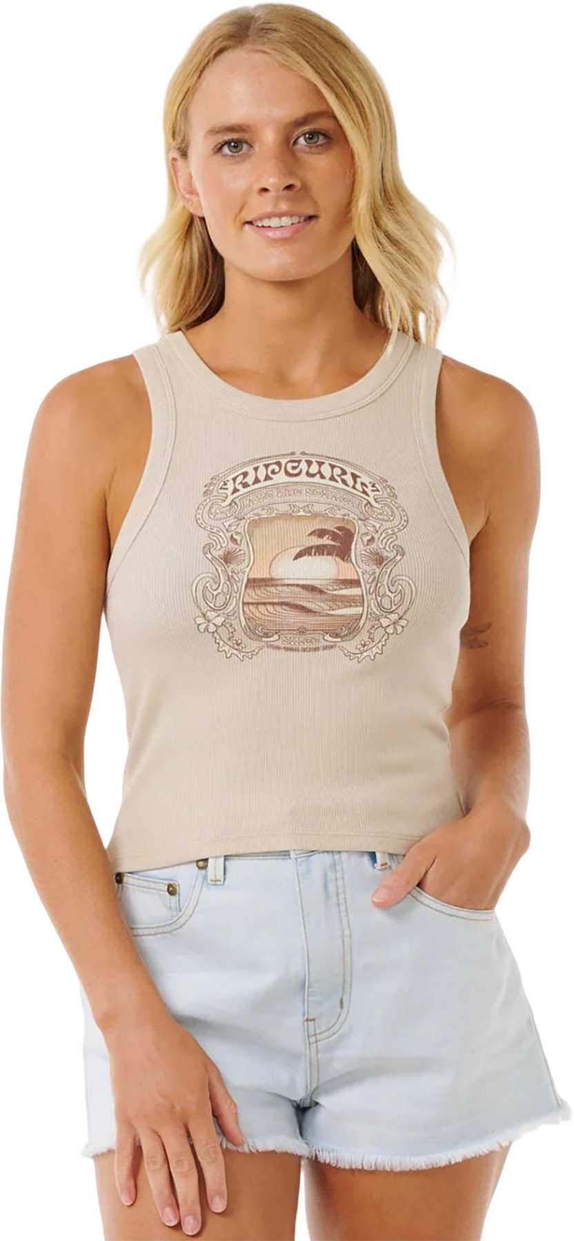 Product image for Sea Shells Rib Tank Top - Women's