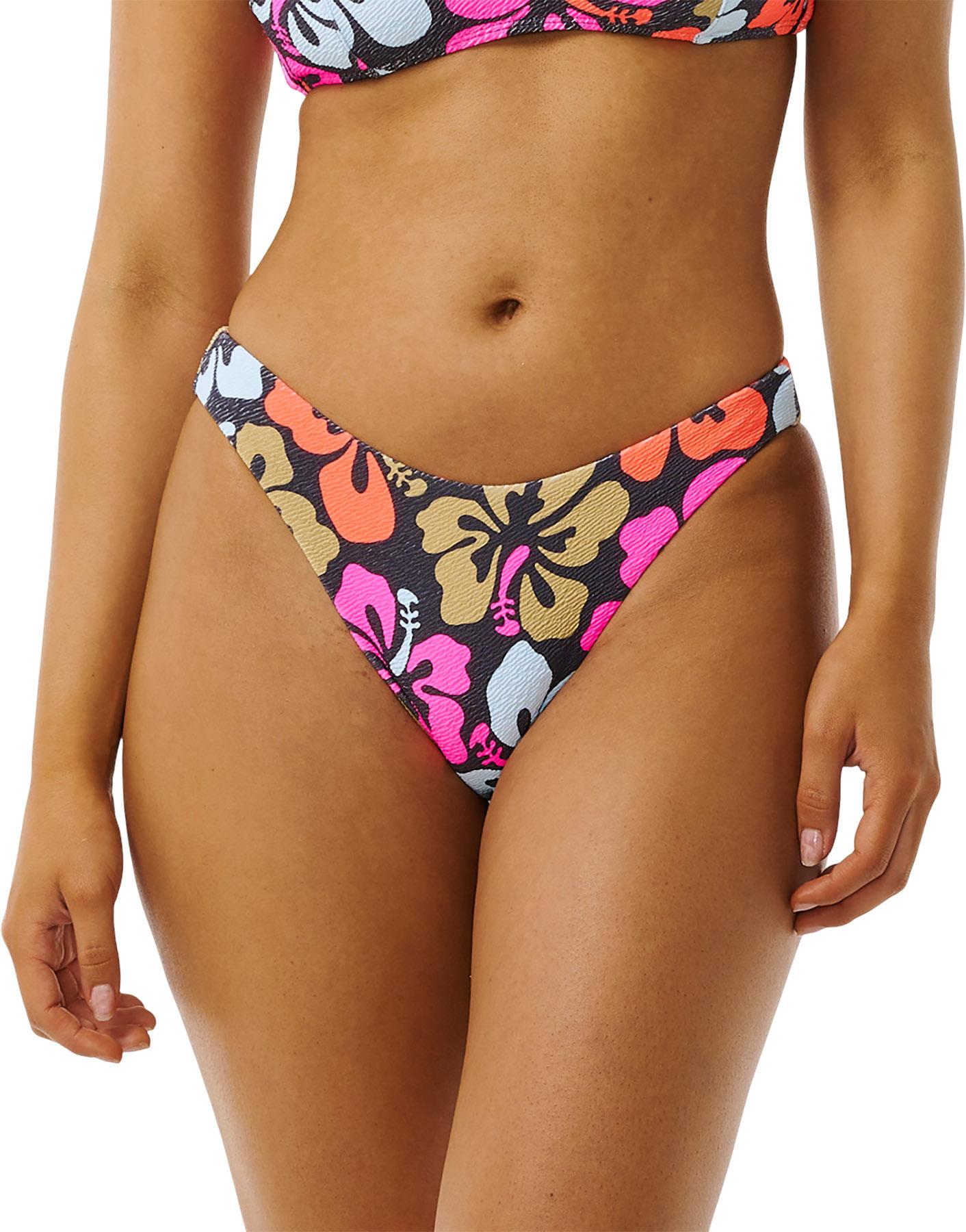 Product image for Hibiscus Heat Hi Cut Cheeky Bikini Bottom - Women's