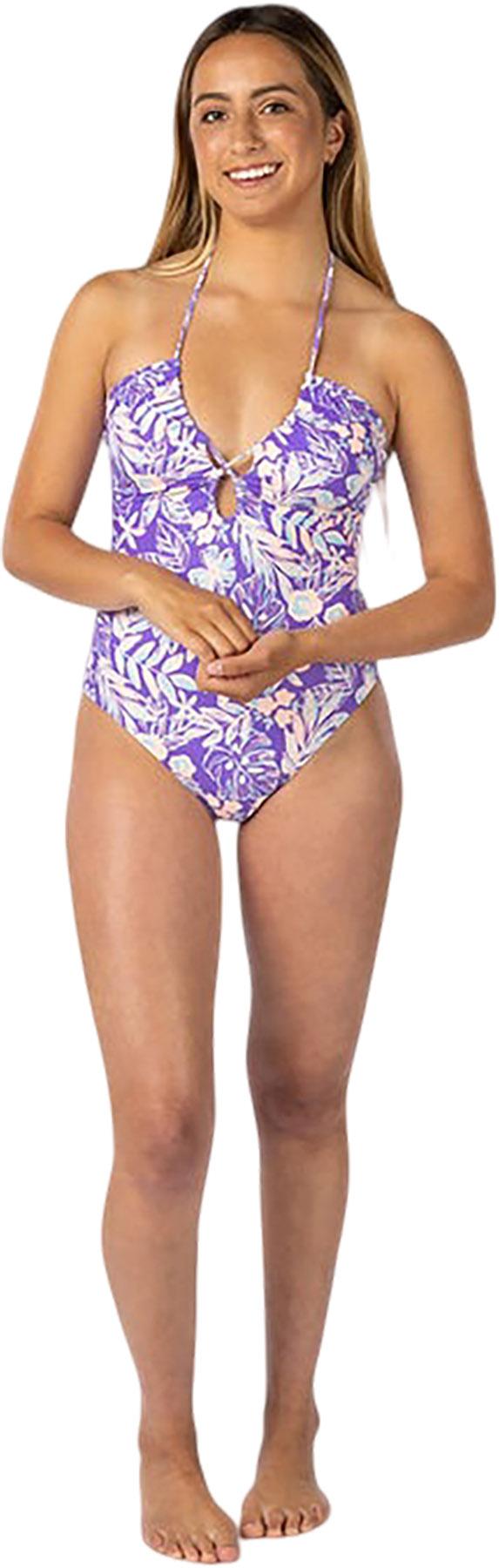 Product gallery image number 3 for product Palm Party Good Coverage One Piece Swimsuit - Women's