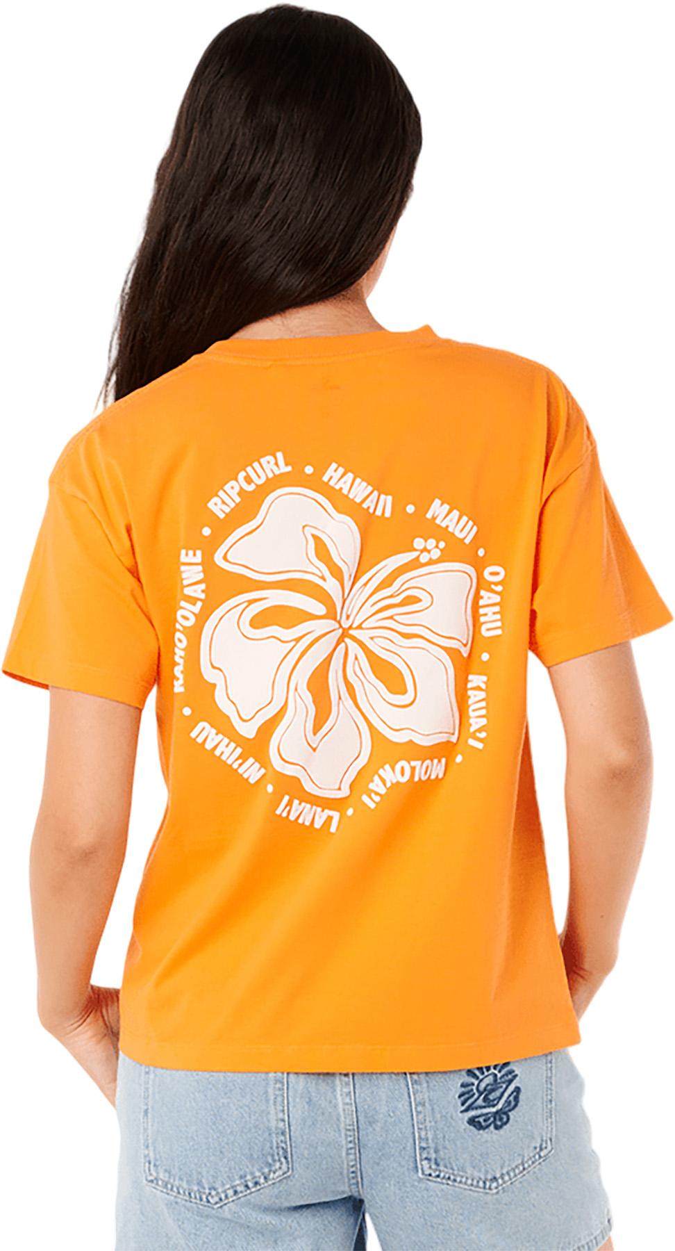 Numéro de l'image de la galerie de produits 2 pour le produit T-shirt Hibiscus Relaxed - Femme