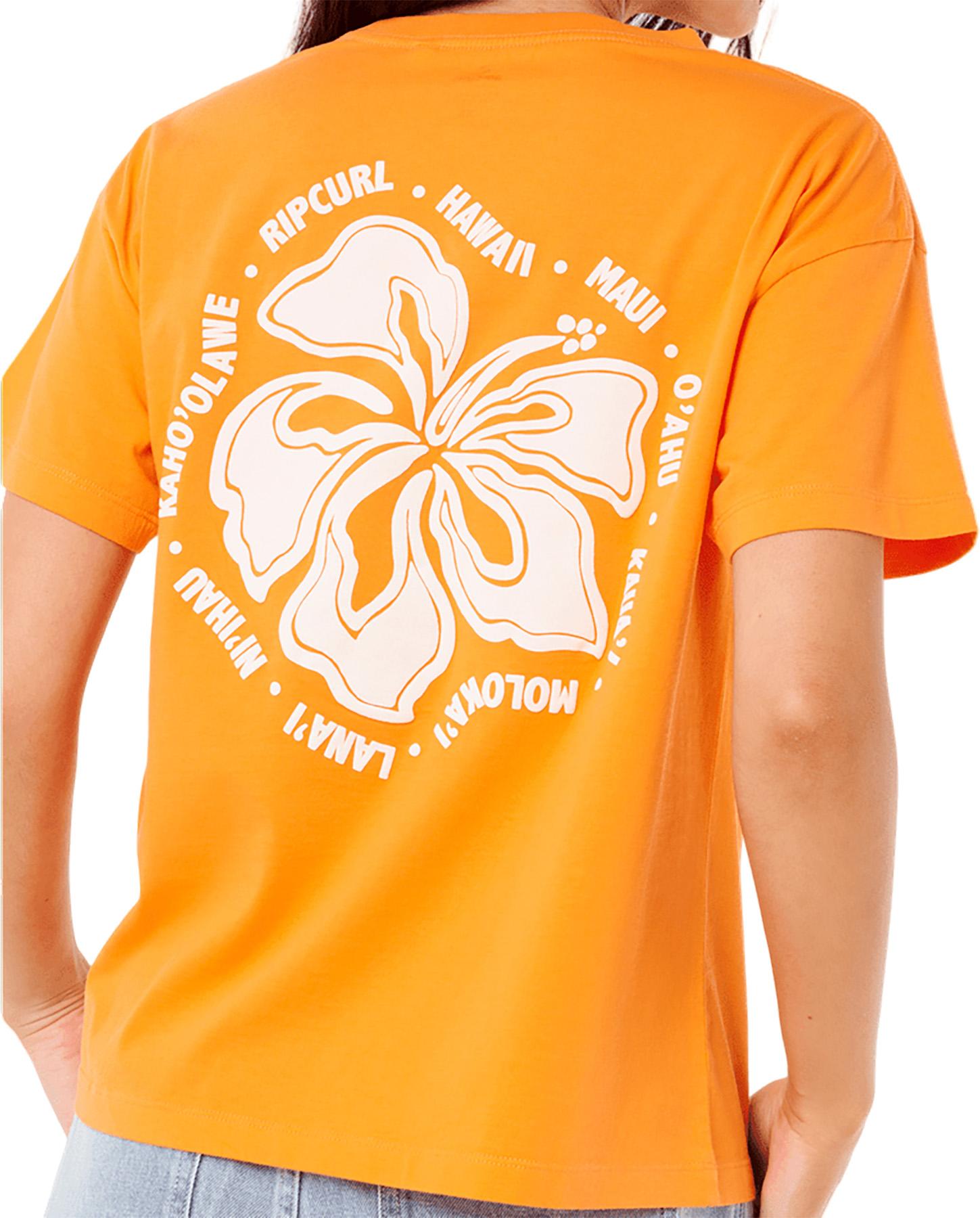 Numéro de l'image de la galerie de produits 3 pour le produit T-shirt Hibiscus Relaxed - Femme
