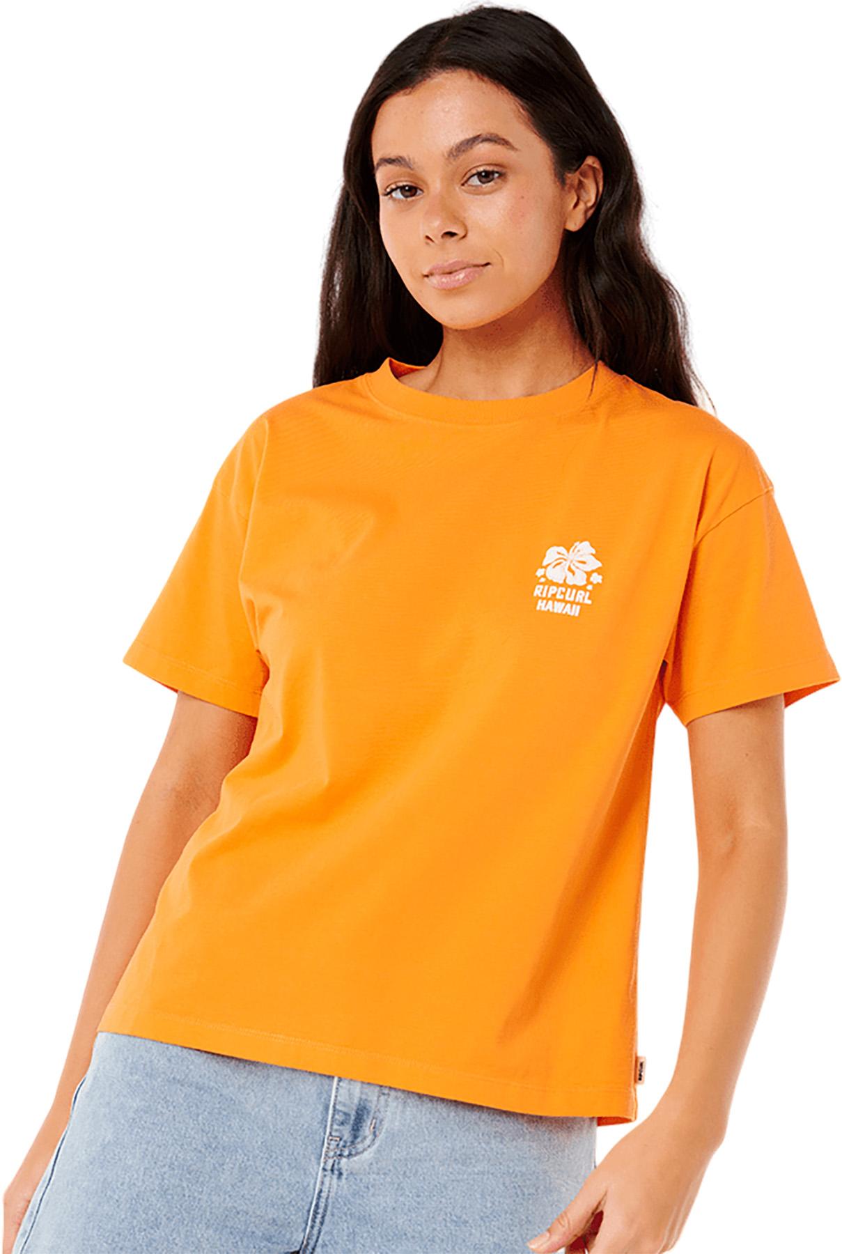 Numéro de l'image de la galerie de produits 5 pour le produit T-shirt Hibiscus Relaxed - Femme