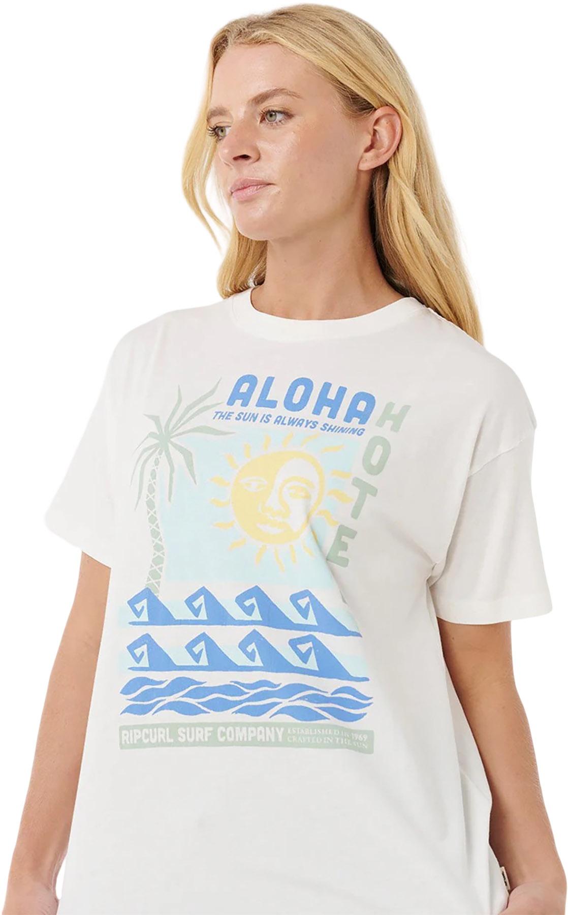 Product gallery image number 2 for product Aloha Hotel Relaxed Short Sleeve T-Shirt - Women's