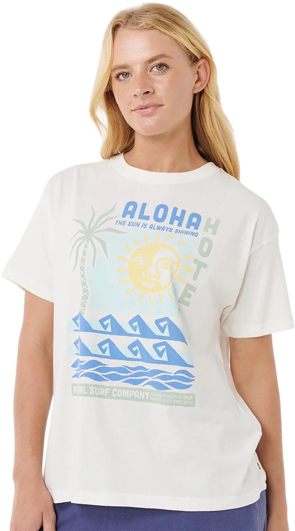 Product gallery image number 6 for product Aloha Hotel Relaxed Short Sleeve T-Shirt - Women's