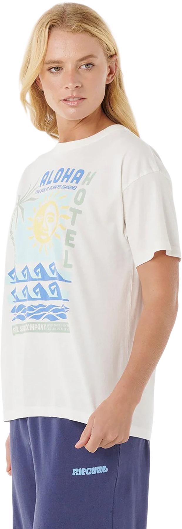 Product gallery image number 5 for product Aloha Hotel Relaxed Short Sleeve T-Shirt - Women's
