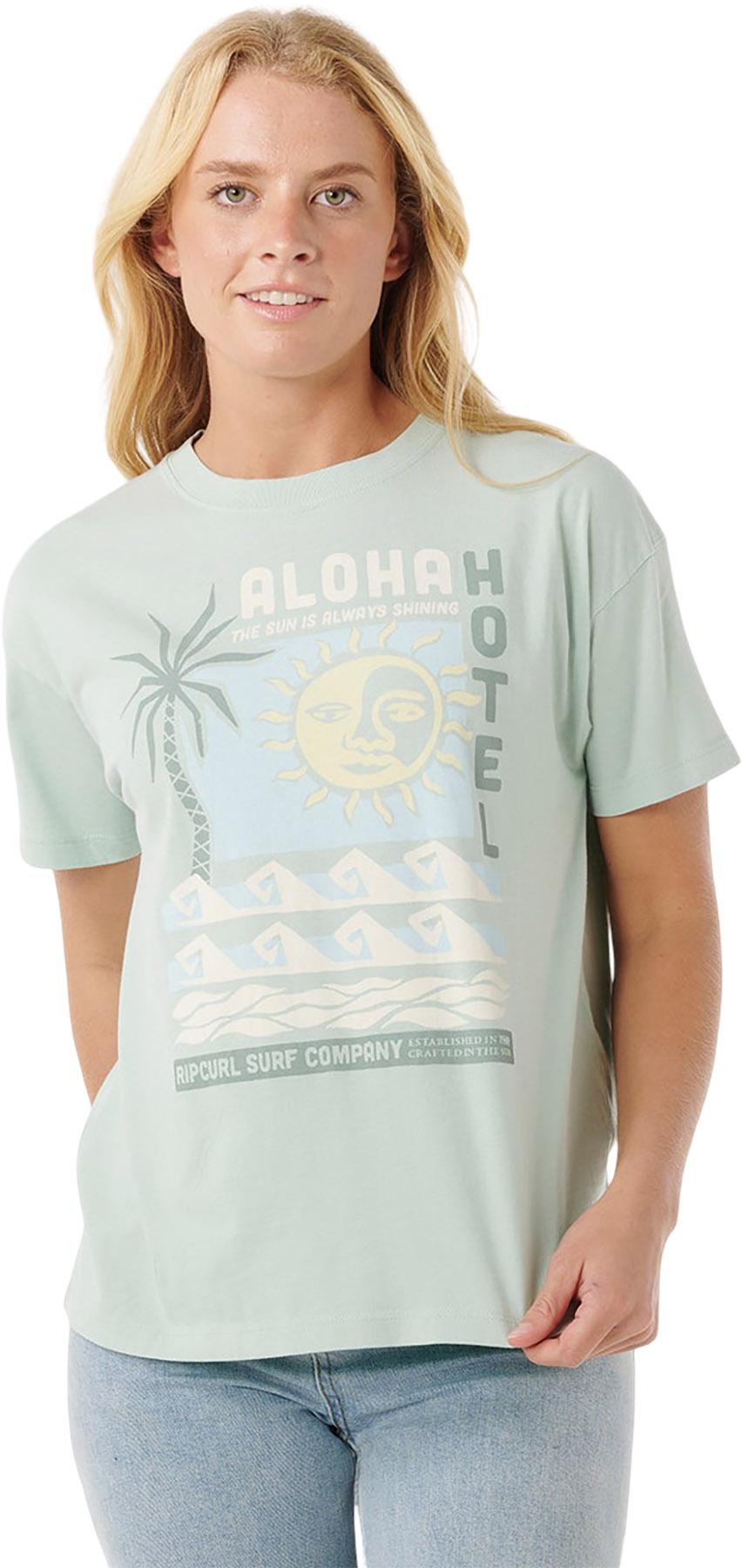 Product image for T-shirt à manches courtes décontractée Aloha Hotel - Femme