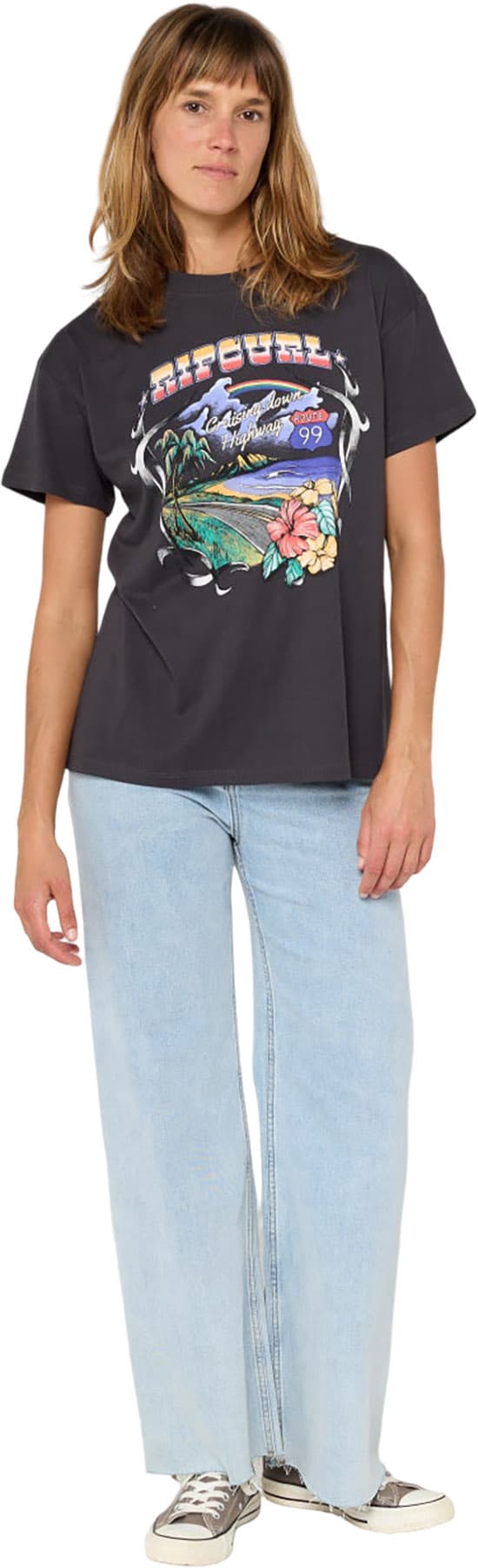 Product gallery image number 3 for product Pacific Rider Relaxed Short Sleeve T-Shirt - Women's