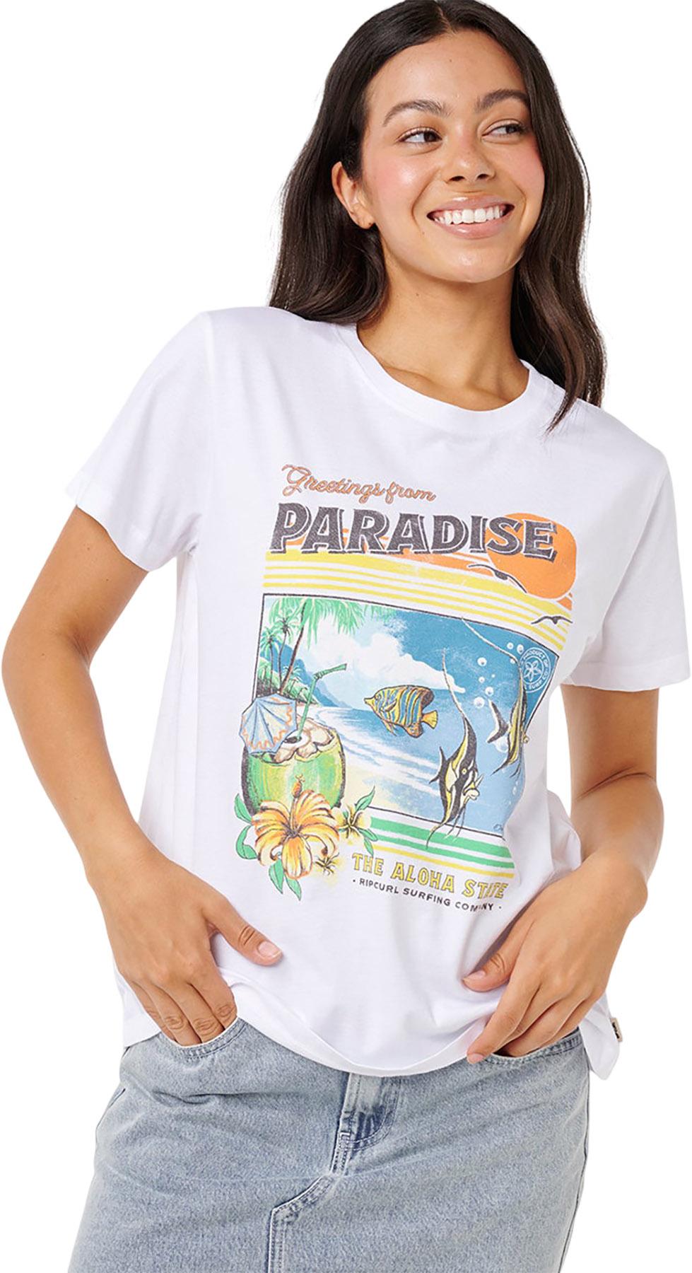 Product gallery image number 5 for product T-shirt coupe standard Paradise - Femme