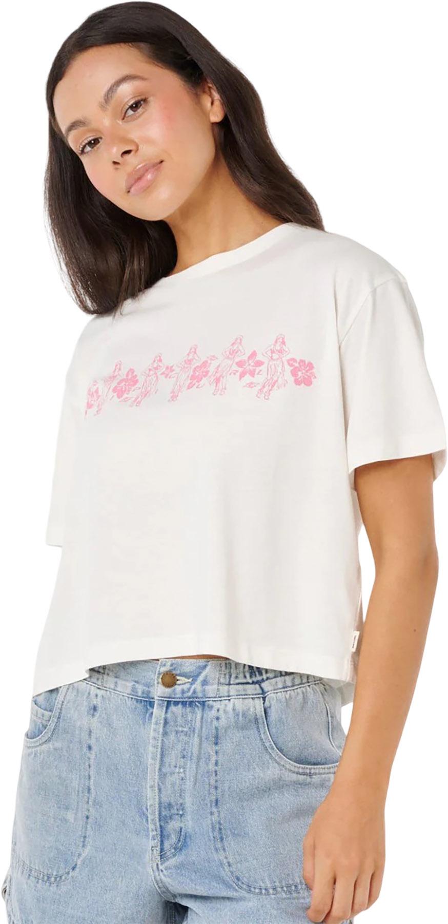 Product gallery image number 4 for product T-shirt écourté Hula - Femme