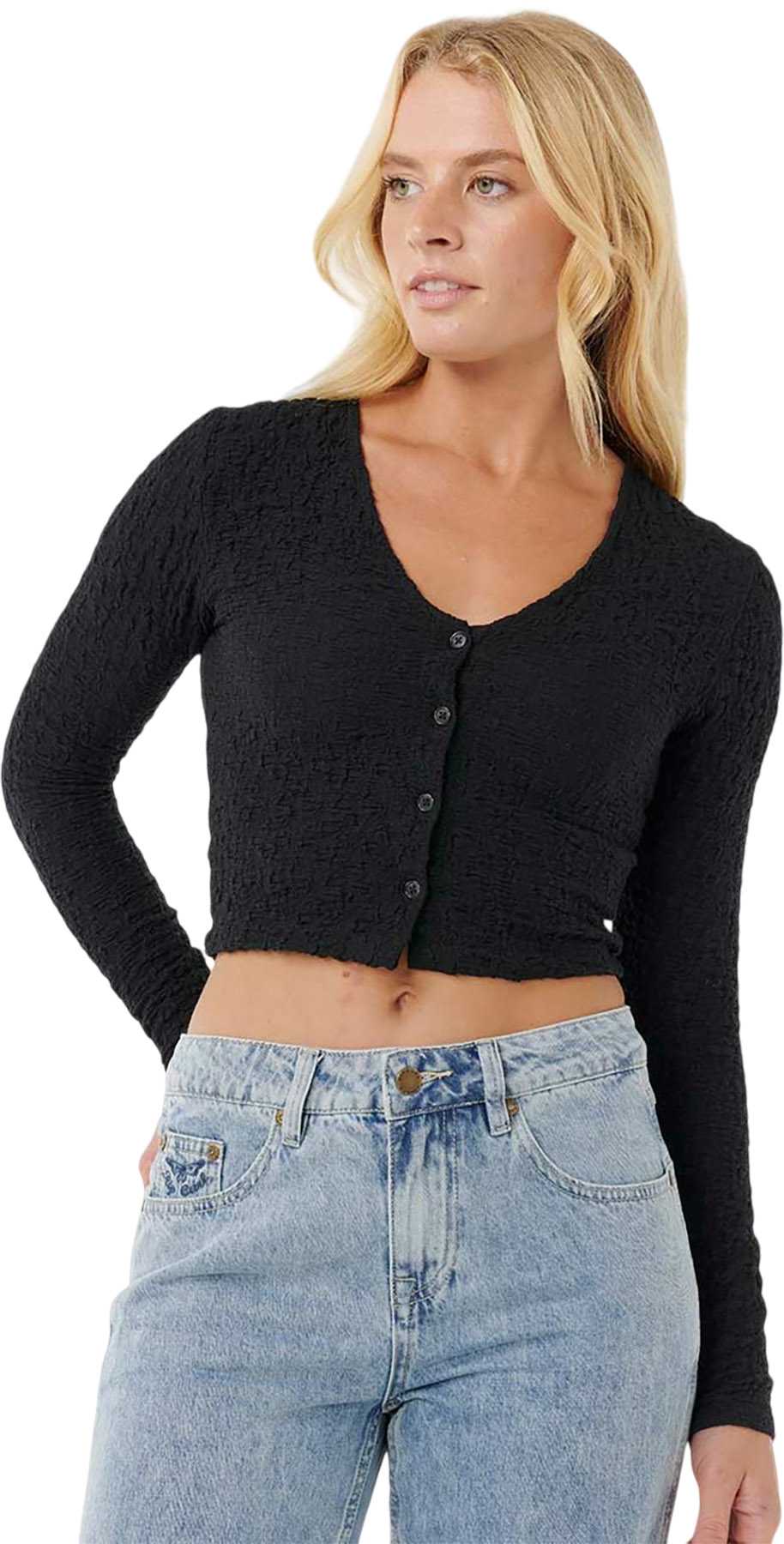 Product image for Sunset Luau Texture Long Sleeve T-Shirt - Women's