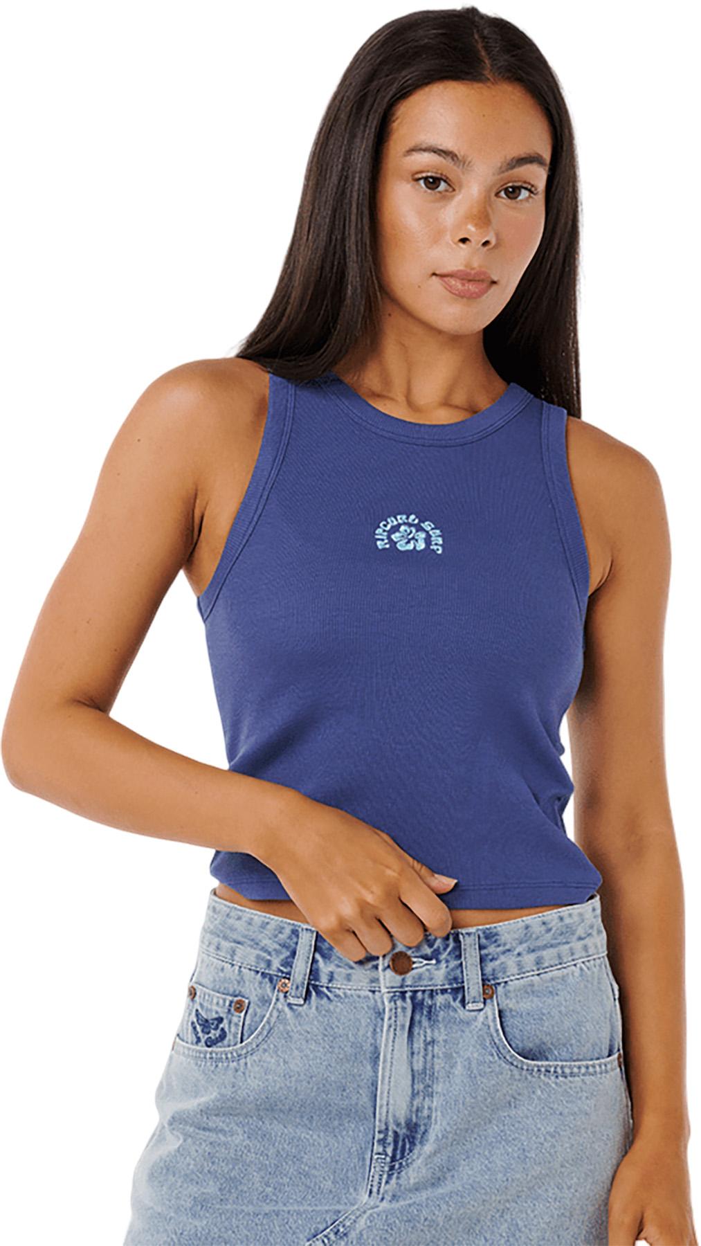 Product gallery image number 3 for product Luxe Surf Ribbed Tank - Women's