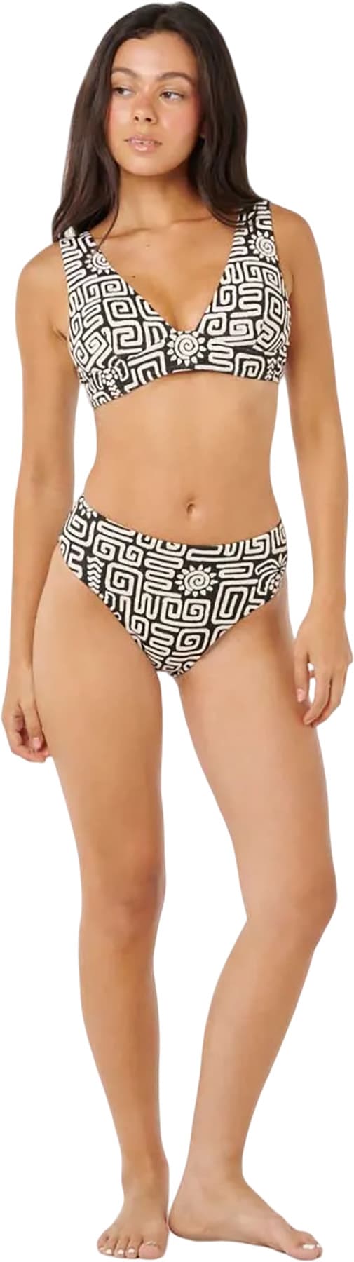 Product gallery image number 6 for product Sunset Jacquard Deep V Bikini Top - Women's