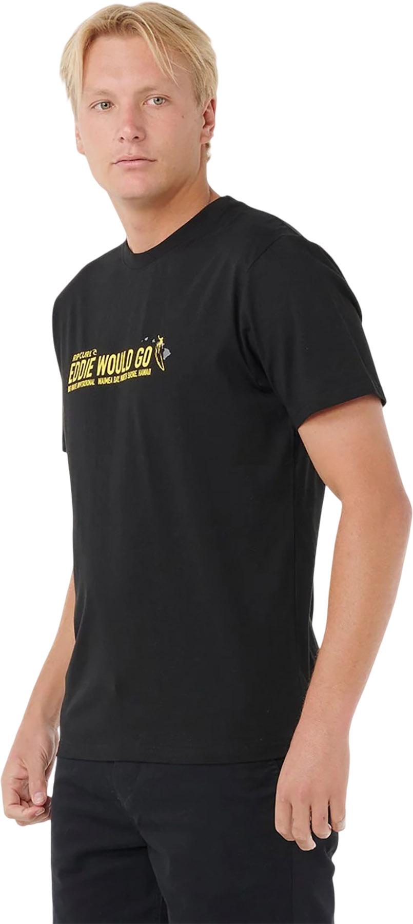 Product gallery image number 4 for product Eddie Would Go Sticker T-Shirt - Men's