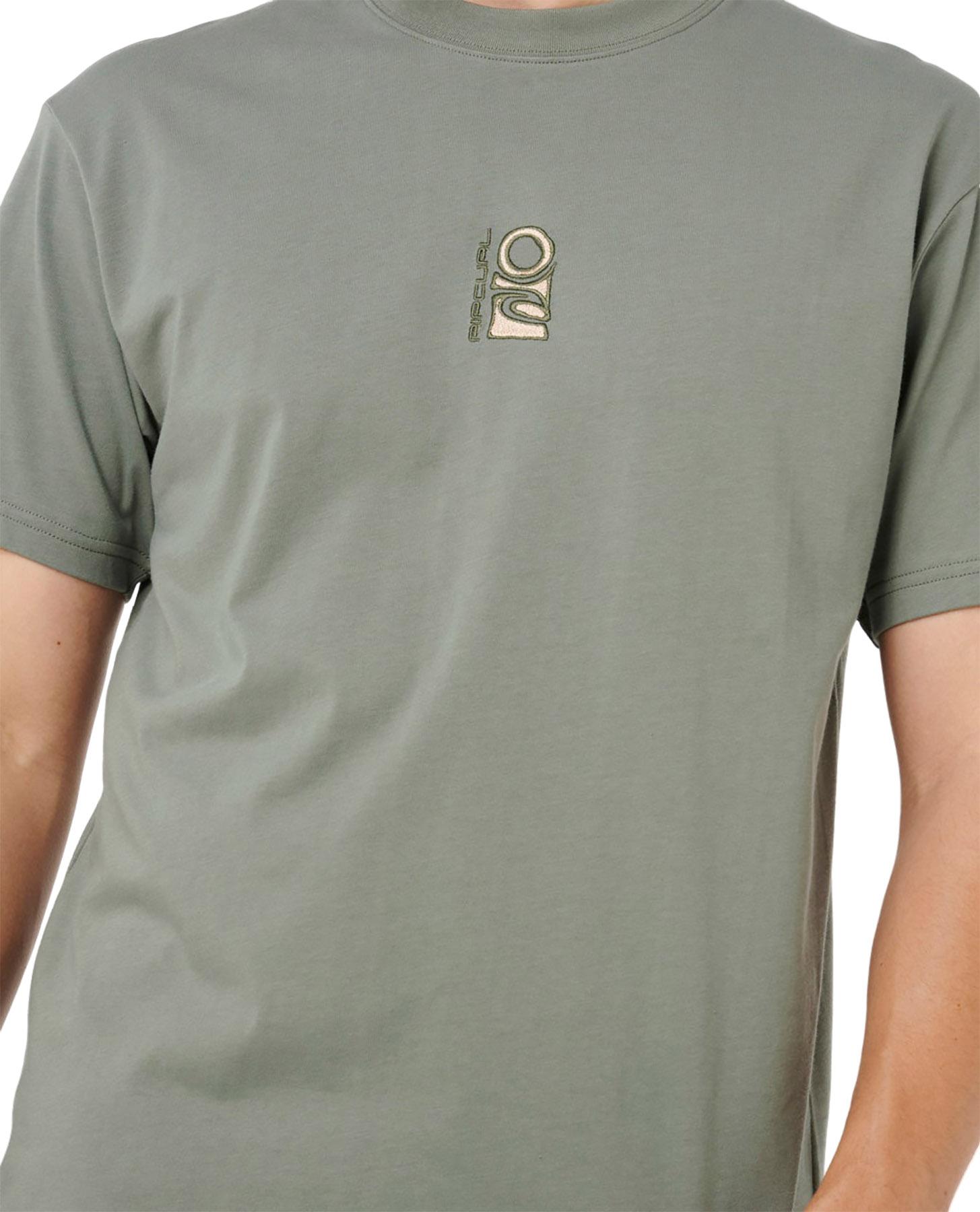 Product gallery image number 2 for product Search Stack Embroid T-Shirt - Men's