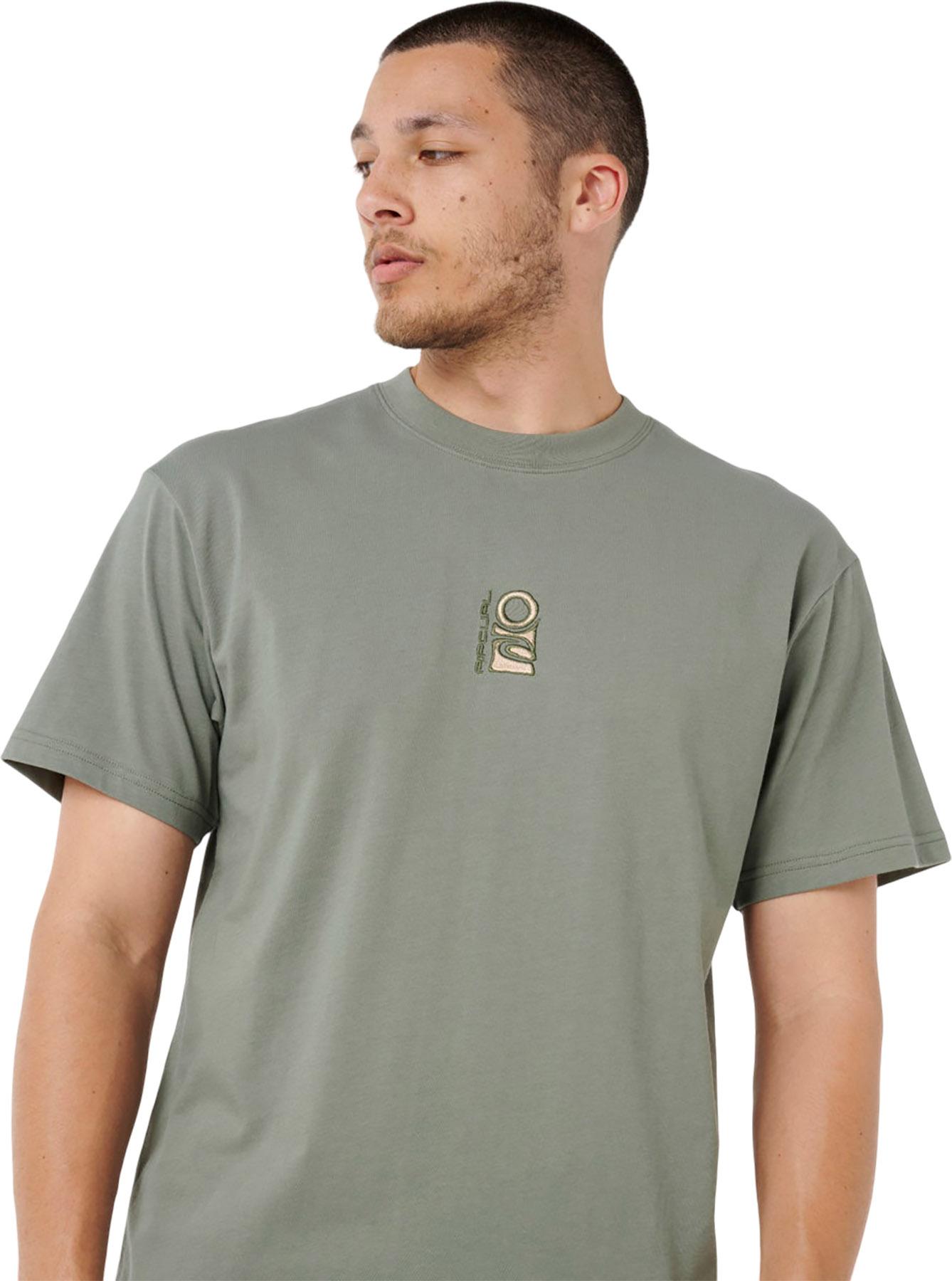 Product gallery image number 4 for product Search Stack Embroid T-Shirt - Men's