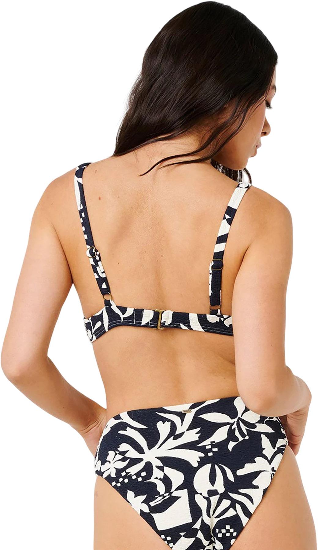 Product gallery image number 2 for product Haut de Maillot de Bain Deep V Topanga Geo - Femme