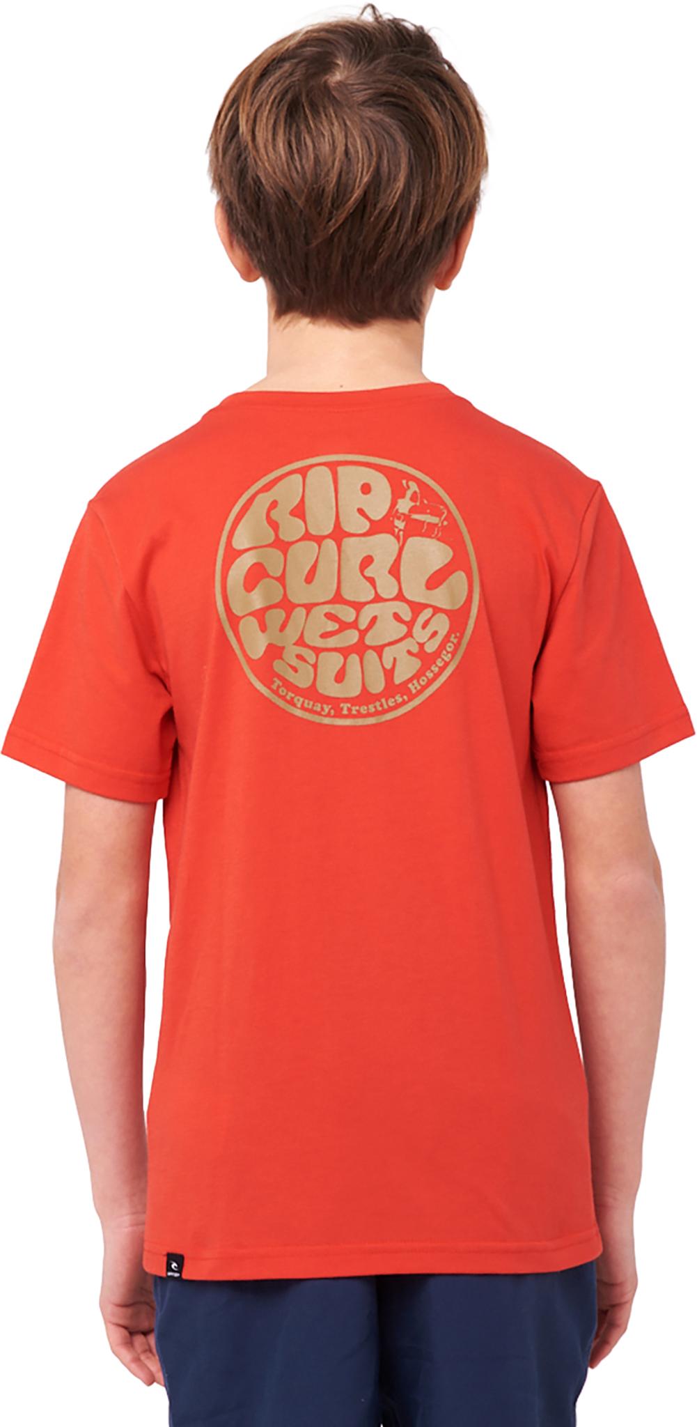 Product gallery image number 2 for product Icons Surflite Short Sleeves UV Rash Vest - Boys