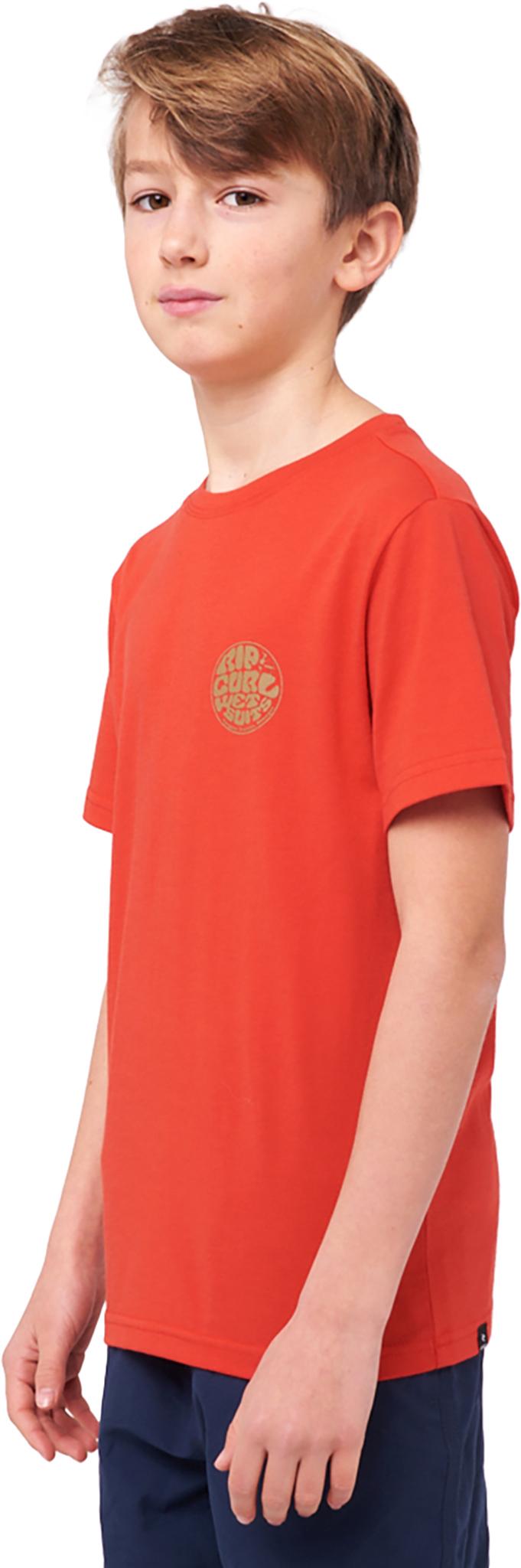 Product gallery image number 4 for product Icons Surflite Short Sleeves UV Rash Vest - Boys
