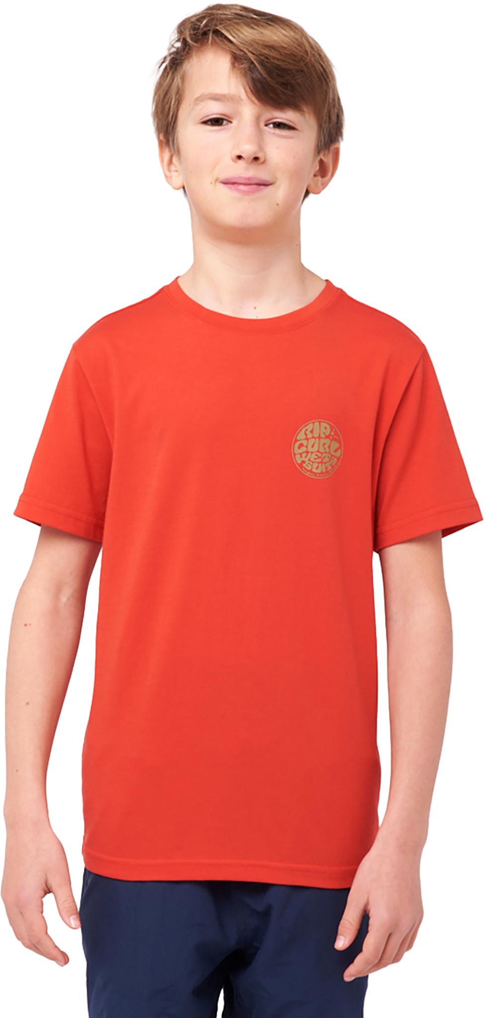 Product gallery image number 1 for product Icons Surflite Short Sleeves UV Rash Vest - Boys