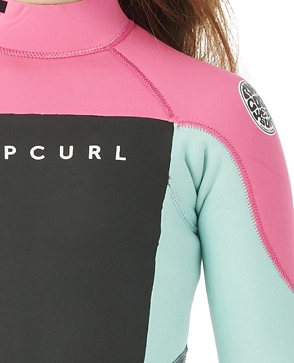 Product gallery image number 3 for product Omega 4/3 Back Zip Wetsuit - Kids
