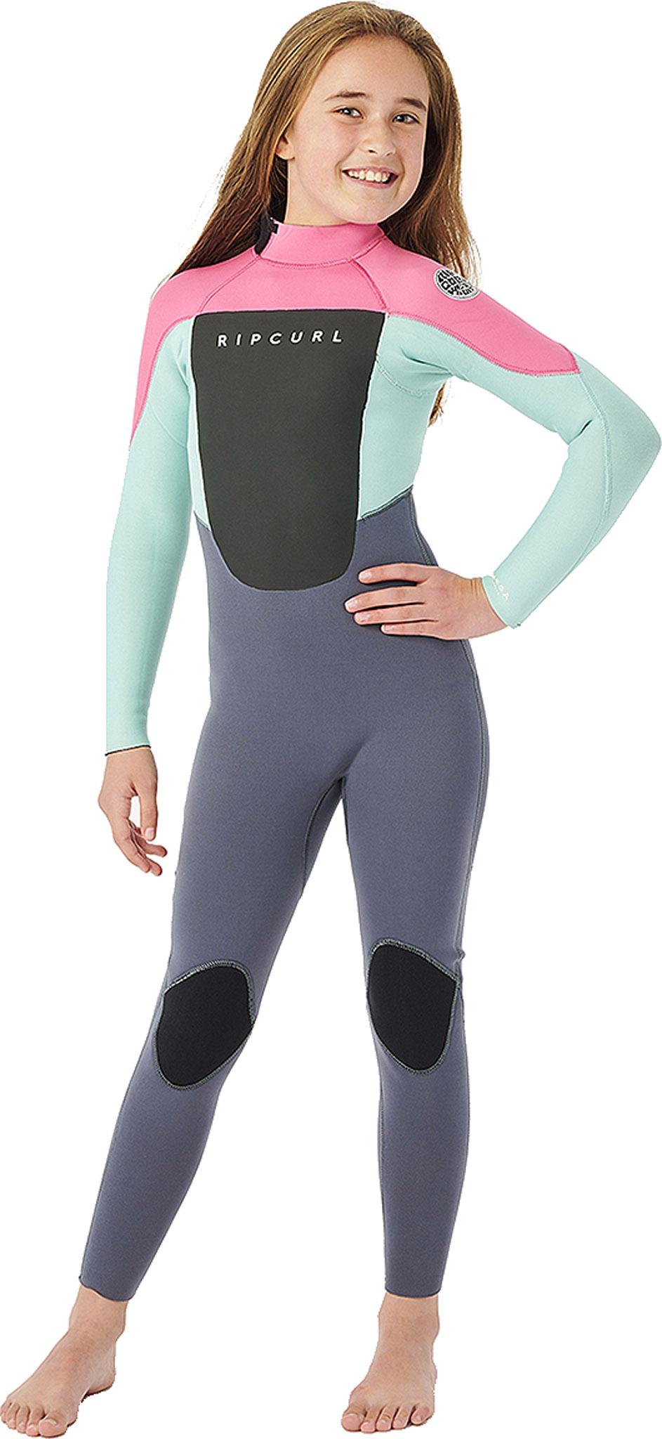 Product gallery image number 4 for product Omega 4/3 Back Zip Wetsuit - Kids