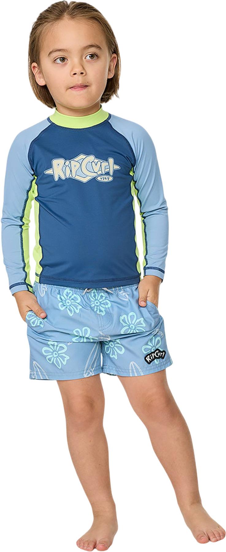 Product gallery image number 3 for product Ride the Wave UPF Long Sleeve Rash Vest - Kids