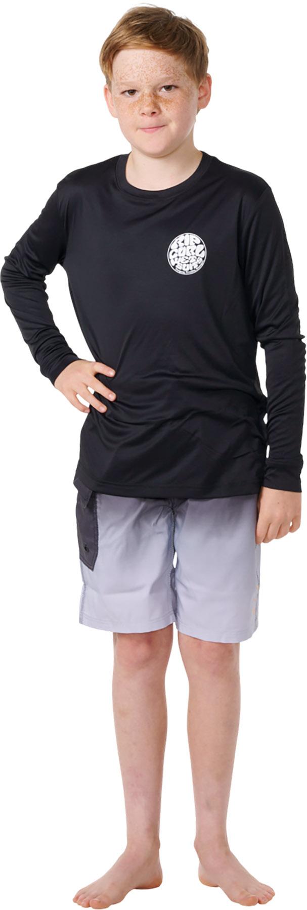 Product gallery image number 3 for product Icons Surflite UV Long Sleeve Rashguard - Boys