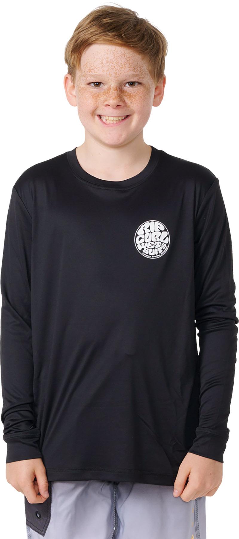 Product image for Icons Surflite UV Long Sleeve Rashguard - Boys