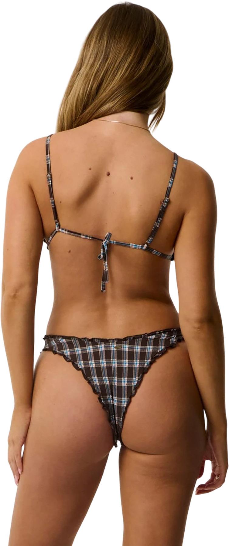Numéro de l'image de la galerie de produits 6 pour le produit Bas de bikini très échancré à carreaux Paraiso - Femme
