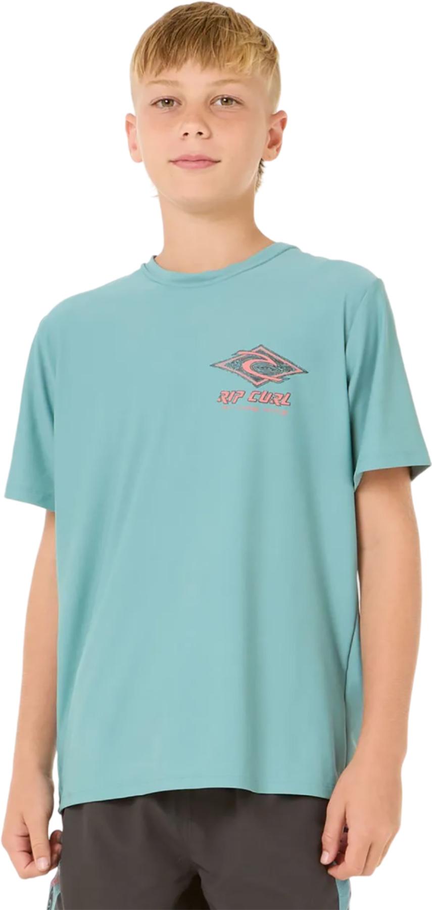 Product image for Raw Energy Short Sleeve Rash Vest - Boys