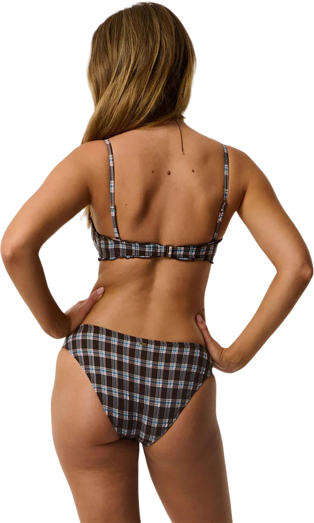 Numéro de l'image de la galerie de produits 2 pour le produit Haut de bikini bandeau à carreaux Paraiso - Femme