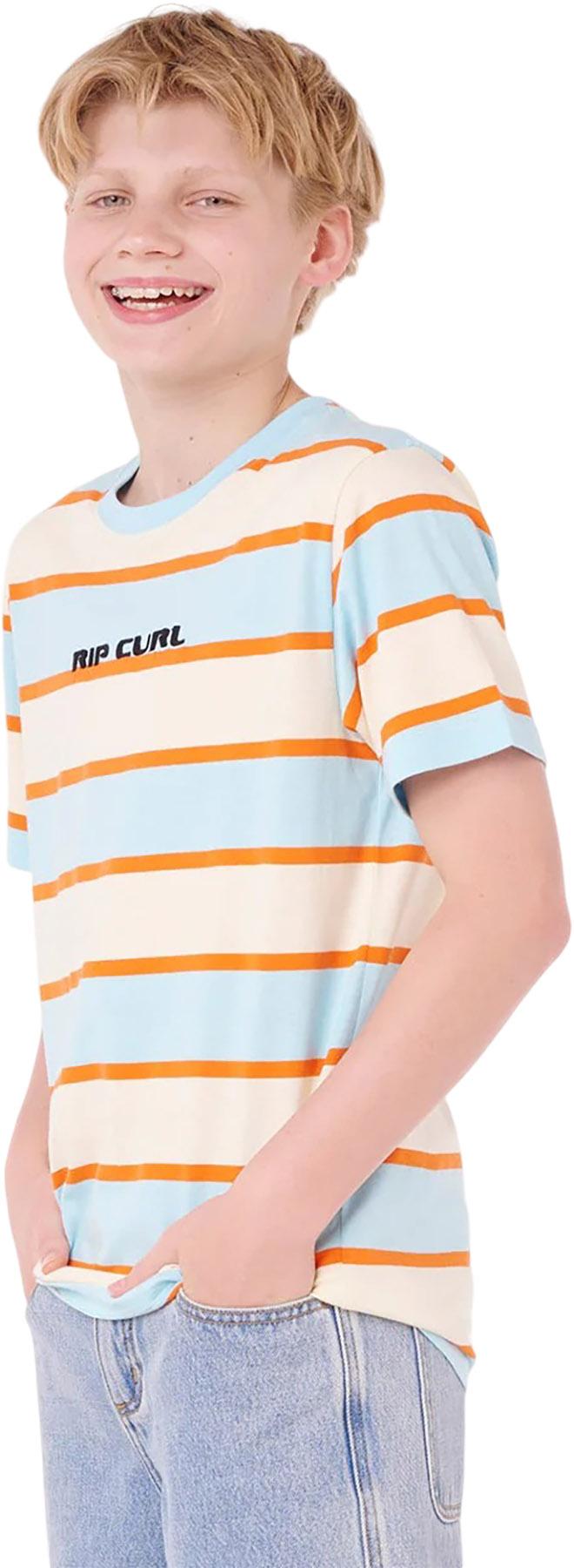 Product gallery image number 4 for product T-shirt à rayures Island - Garçon