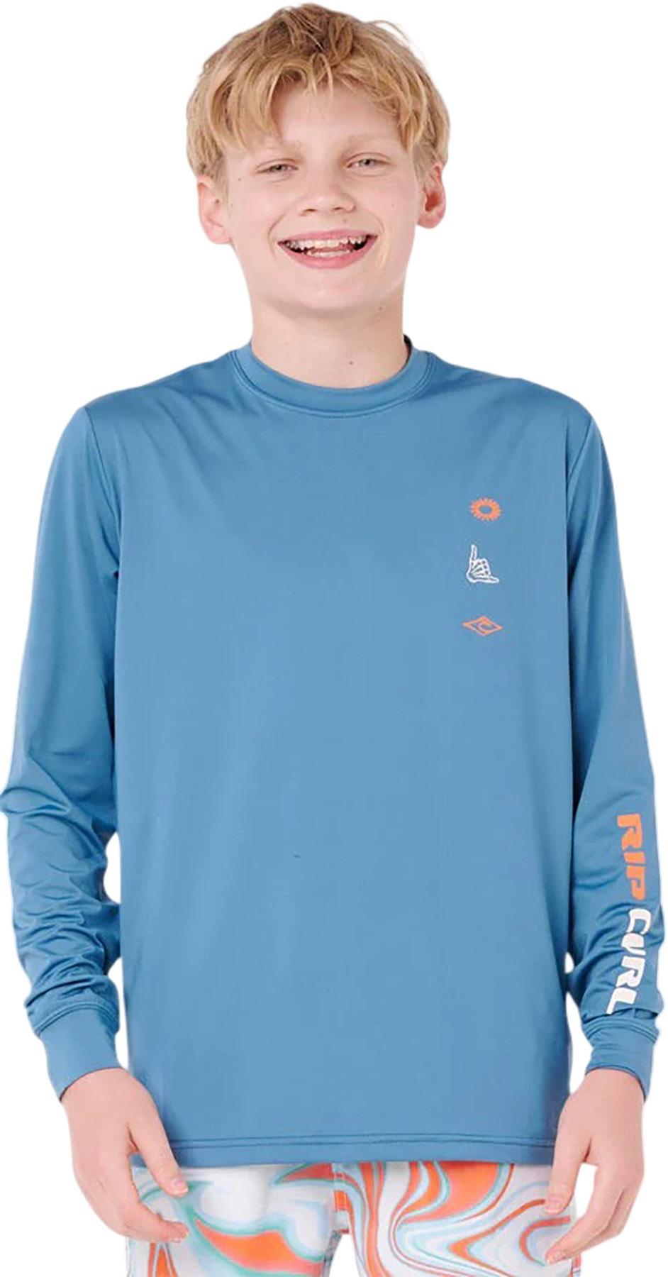 Product image for Maillot de surf à manches longues UPF Island Paradiso - Garçon