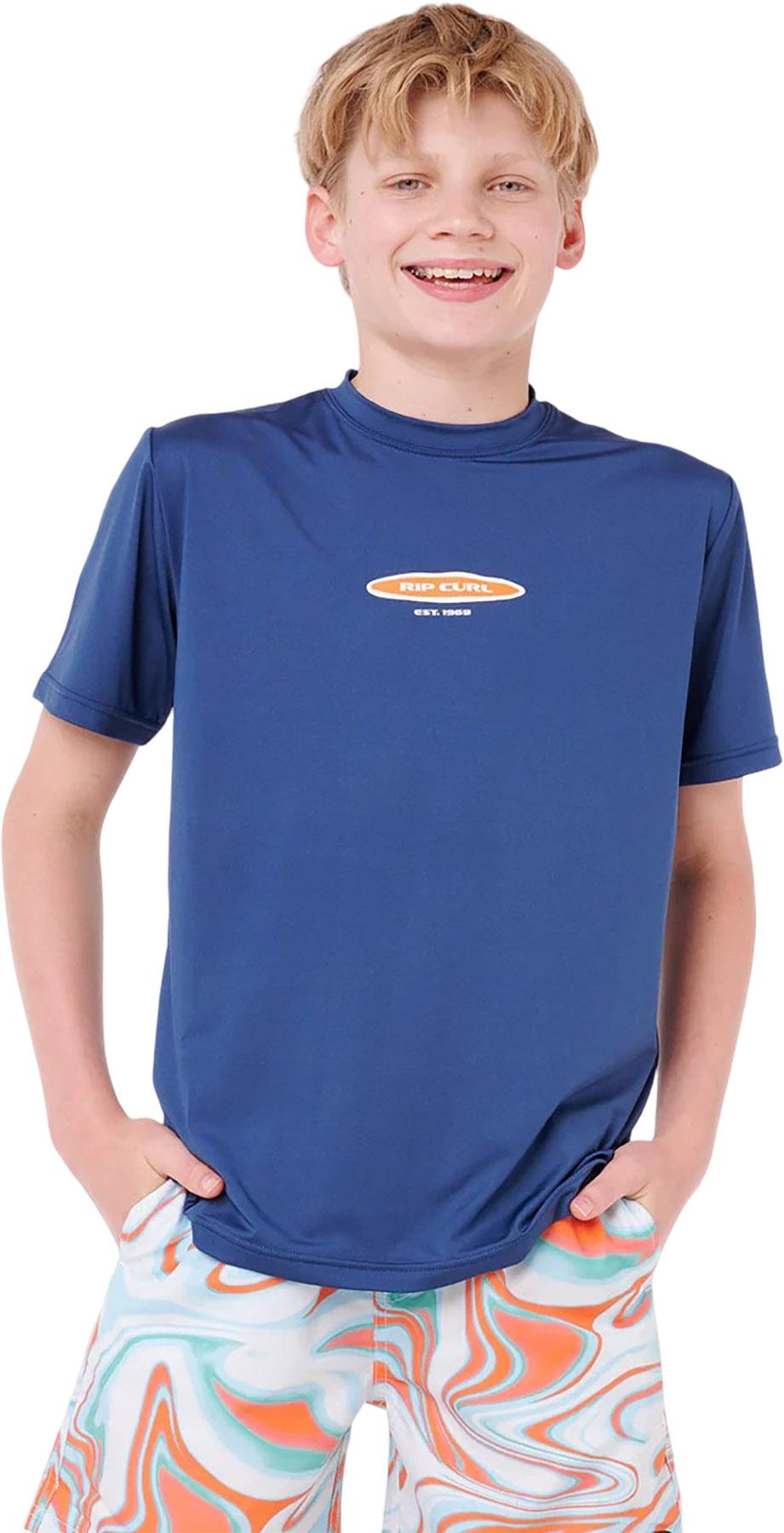 Product gallery image number 6 for product Maillot de surf à manches courtes UPF Island Paradiso - Garçon