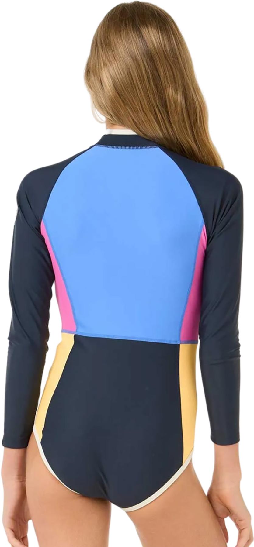 Product gallery image number 3 for product Block Party Long Sleeve Surfsuit - Girls