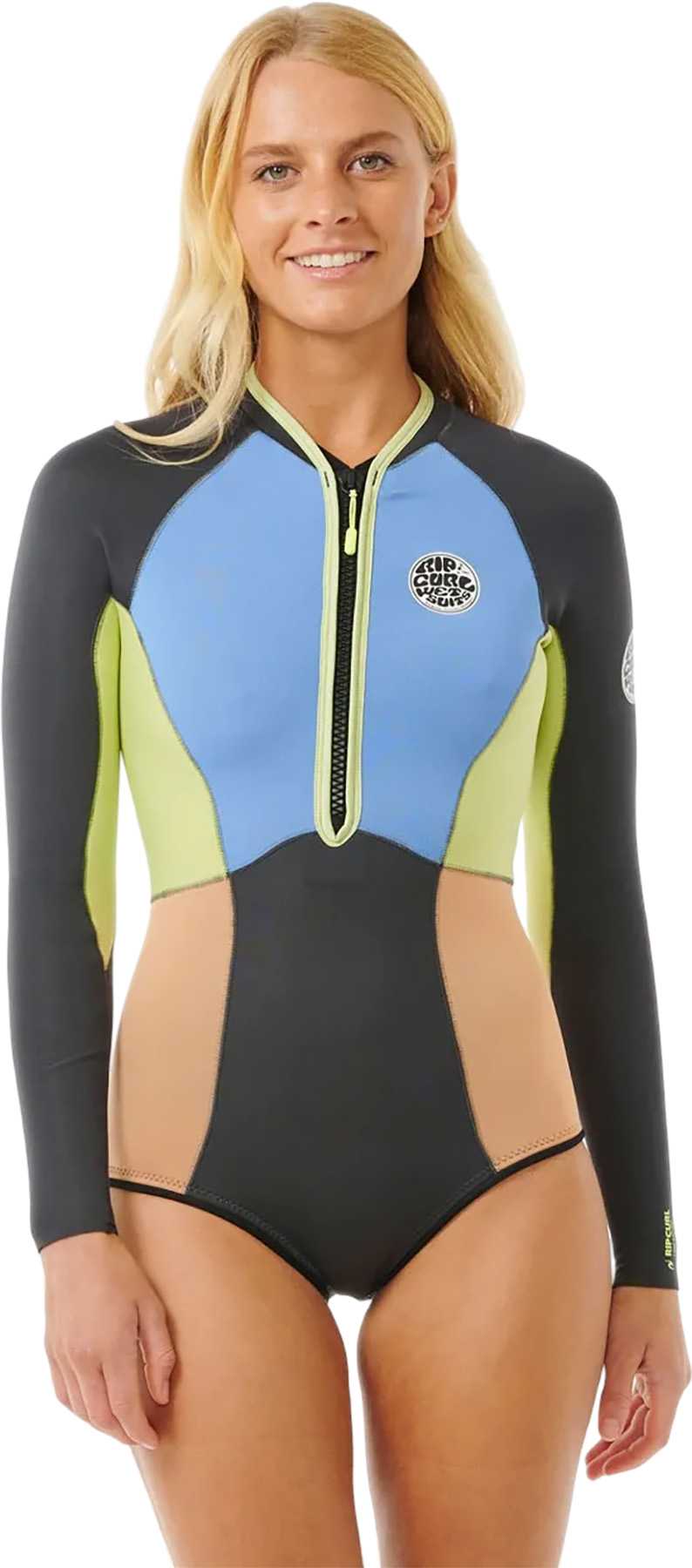 Product image for G-Bomb 1.5mm Long Sleeve Full Zip Full Coverage Springsuit - Women's
