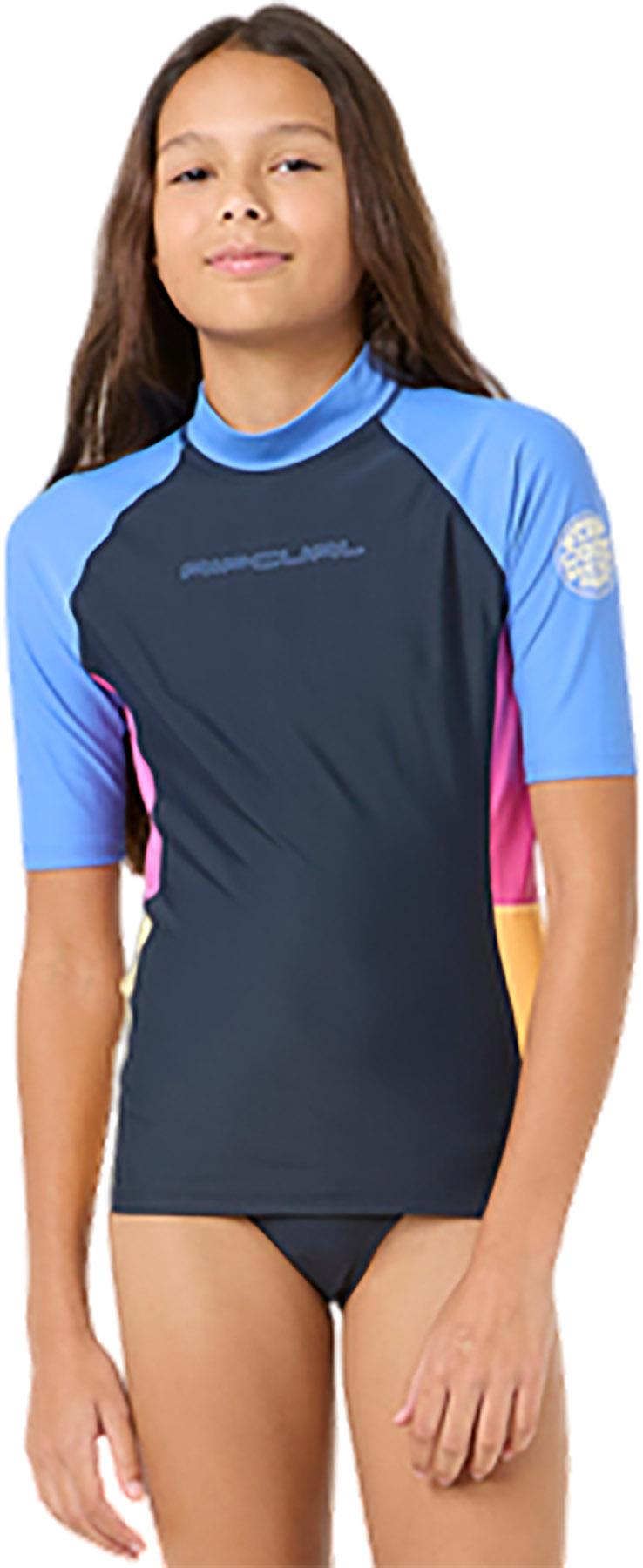 Image de produit pour Maillot anti-UV à manches courtes Block Party - Enfant